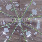Clear Transparent PVC Umbrella thumbnail-3