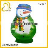 Cute Snowman Shape Melamine Plate, Melamine Dishes,x-mas Melamine Plate thumbnail-1