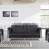 PU Leather Sofa Bed Modern Sofa Furniture Leather Sofa Set for Office(SZ-SF04) thumbnail-5