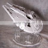 acrylic display stand for Fine Molds Millennium Falcon 1/144