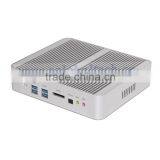 Core i5 5200u 5250u Fanless Mini PC Windows 2HDMI 2 Nics Mesa Computador Portatil 300M WIFI Bluetooth Better Smart TV BOX Z3735F