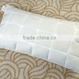 Buckwheat hull&feather pillow,white duck down pillow used for summer and winter
