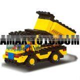Bd-7539500 Building Block Set Plastic Intelligent Toys Brick Engineering Truck 93pcs