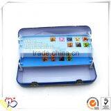 Tin Personalized Pencil Box, Metal Tin Pencil Box With Layers Manufacturer