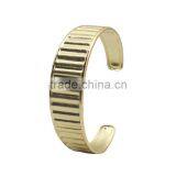 Fashion 316L Stainless Steel Gold Cuff Bangle 2016 thumbnail-5