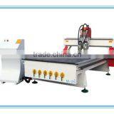 QL-M25 Factory Price Good Machinery Industrial 2 Head Atc Wood Cnc Router thumbnail-2