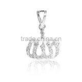 ALLAH Pendant in Sterling Silver thumbnail-1
