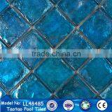 48*48mm New Glass Mosaic Thickness 8mm for Wall Decor