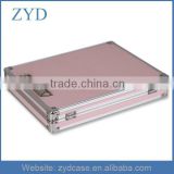 New Design Girl Notebook Case, Attache Suitcase, Pink Aluminum Briefcase ZYD-SM111303