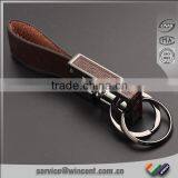 Good Quality Unique Design Leather Custom Keychain thumbnail-3
