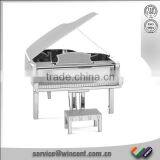 Metallic Nano Puzzle 3D Piano Design for Educational Game thumbnail-1