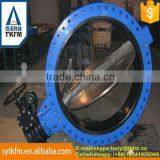 316 Stainless Steel Gear Operated DN300 DN150 Butterfly Valve DN200 thumbnail-2