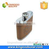 2016 Sale Promotion Led Indicate and Faux Leather CE ROHS Power Bank/10800mah Flask Power Bank With Electronic Products Quality Choice thumbnail-4