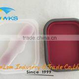 Silicone Foldable Camping Lunch Box(CL1D-MGB152) thumbnail-4