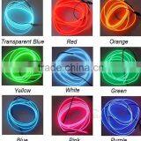 2015 Newest 9 Colors Car EL Cold Light With 1 Meter Drive Motor Auto Atmosphere String Lights LED Christmas Decorative Lights thumbnail-2