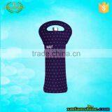 Reusable Single Bottle Neoprene Wine Bag thumbnail-1