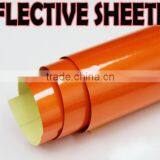 PET Type Acrylic Type 3 Years Advertisement Grade Reflective Sheet 1x50M 1.22x47M