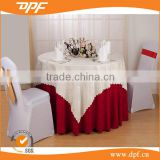 2015 new High Quality Best Sale Round Cheap Polyester Fancy Hotel Wedding Table Cloth