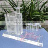 Customized Hot All Glass Office Building Model