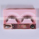 Hand Made High Quality 100% Real Human Hair Eyelashes Own Brand Eyelashes