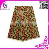 African Wax Fabric Guangzhou Cotton Wax Fabric Wholesale Price Super Wax With Sequins thumbnail-1