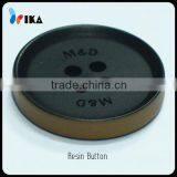 Custom Engraved Poly Resin Button for Garments