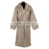 2016 Dvr Wholesale 100 Cotton Piping Bathrobe Made in China thumbnail-2
