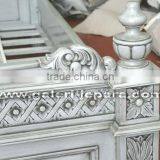 Finished Furniture - Bedroom With Antique White Gothic Finish