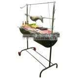 Auplex iron balcony bbq grill Outdoor Charcoal bbq grill oven party picnic stove new smoker cookware gardening cooking AU-CL