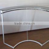 Floor Standing Curve Rail Shopping Mall T-Shirt Display Rack thumbnail-3