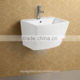 Lavatory Wall Hung Washing Hand Ceramic Basin thumbnail-1