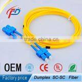 single mode duplex sc-sc fiber optic cable connector