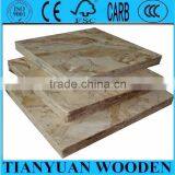 China waterproof OSB lumber(ORIENTED STRAND BOARD) for packing/pallet