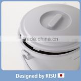 Easy to use and Various plastic container with lid plastic bucket with handle for home & commercial use with various sizes