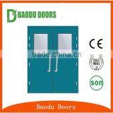 2016 New Style Cheap Security Exterior Steel Door Commercial Double Steel Doors thumbnail-6