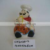 Hand Painted Sugar Jar thumbnail-1