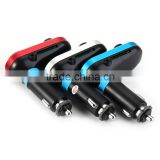 Bluetooth MP3 Player Handsfree Car Kit + Dual USB Charger + FM Transmitter with USB MP3 LCD Car Charger BT66