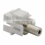 Keystone 3.5mm Stereo Auio Earphone Connector With Metal Material thumbnail-3