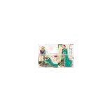Blissful Teal Jacquard Silk Designer Saree/famous Indian Saree Designers thumbnail-1