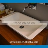 bathroom Best Quality artificial stone install wash basin