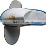 Poly Fleece Disposable Closed Toe Hotel Slipper thumbnail-1