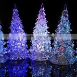 2016 Funny Christmas Gift Crystal Christmas Tree Night Light thumbnail-5