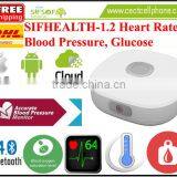 SIFHEALTH-1.2 Bluetooth Health Monitor 6 in 1, Heart Rate monitor, High Accurate Sensor Temperature Monitor