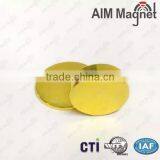 Round Disk Magnet Gold thumbnail-1