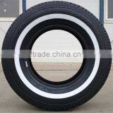 180,000 Kms TIMAX Cheap Wholesale PCR WSW OWL White Sidewall Letter Radial Car Tyre thumbnail-1