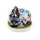 Pirate Resin Stone Finish Collection Including Picture/Photo Frame, Jewelry Box , Snow Globe, Magnet Bottle Opener and Shot Glas thumbnail-3