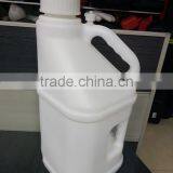 OEM Blow Molding New Design Oil Bucket Jerry Can Oil Drum Plastic Jug Milk White for Sale thumbnail-3