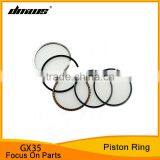 Gasoline Brush Cutter Part GX35 Piston Ring For Garden Tool Grass Trimmer thumbnail-1