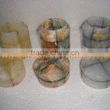 Top Selling FACTORY PRODUCUNG ONYX CANDY JARS POTS HANDICRAFTS thumbnail-2