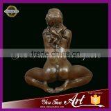 Customize Female Erotic Art Bronze Sculpture thumbnail-4